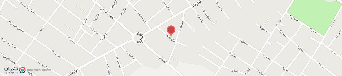 عکس کوچه نیازمند 18 کاشمر