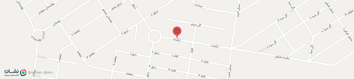 عکس خیابان ارکیده گنبد کاووس