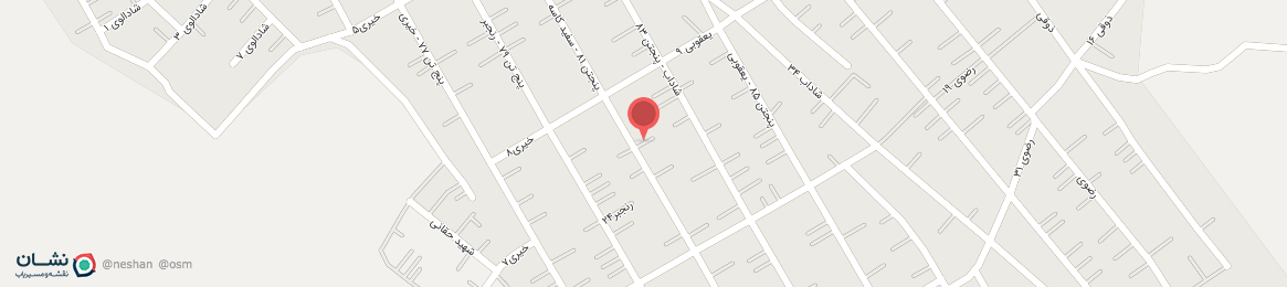 عکس پیاده‌راه سفید کاسه 14 مشهد