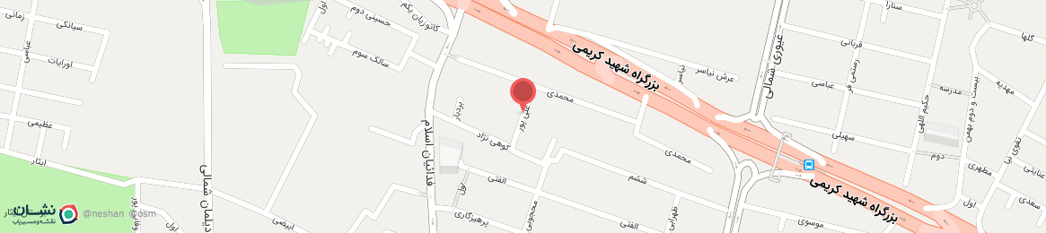 عکس خیابان علی پور تهران