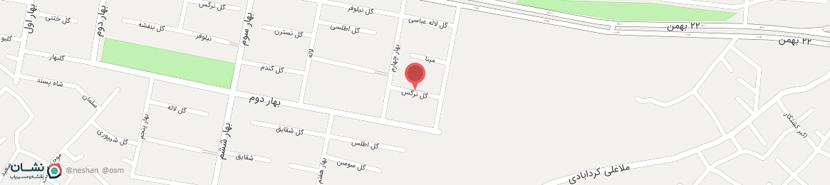 عکس خیابان گل نرگس اصفهان