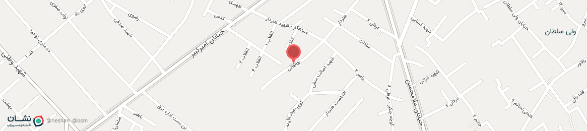 عکس خیابان طالقانی کاشان