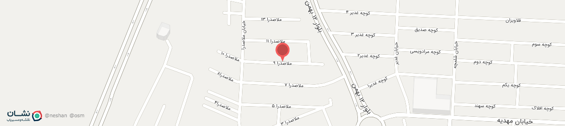 عکس خیابان ملاصدرا 9 ایلام