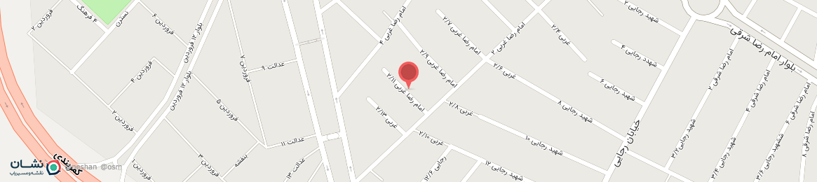 عکس خیابان امام رضا غربی 2/11 بخش مرکزی شهرستان فریمان