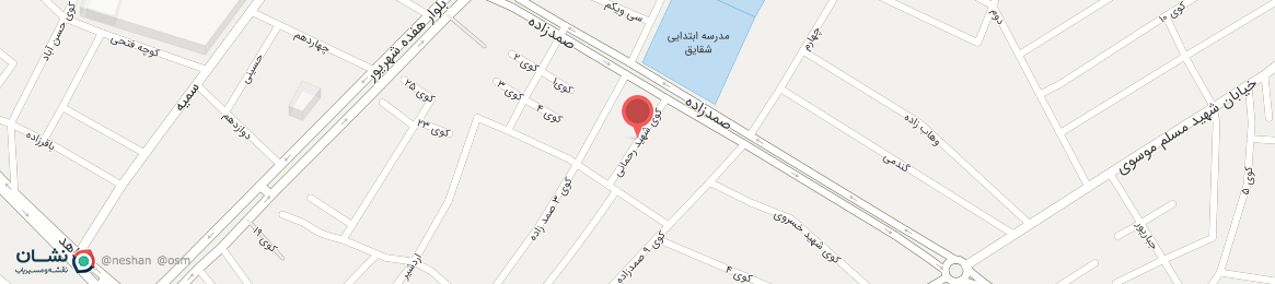 عکس خیابان کوی شهید رحمانی ارومیه