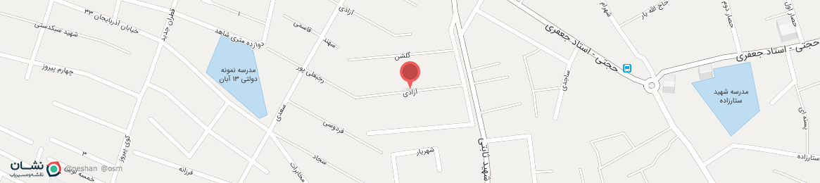 عکس خیابان آزادی تبریز