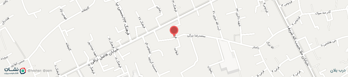 عکس خیابان آقا بزرگ کاشان