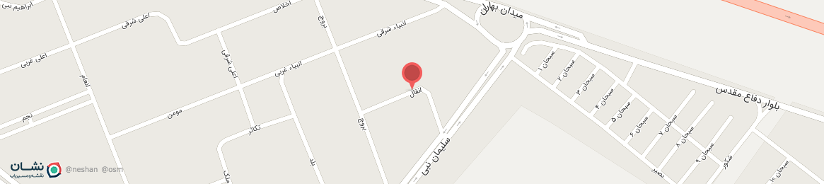 عکس خیابان انفال سمنان