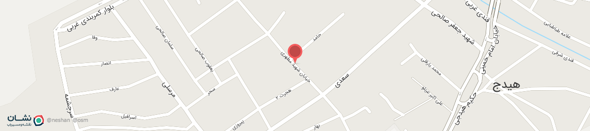 عکس خیابان شهید مطهری هیدج