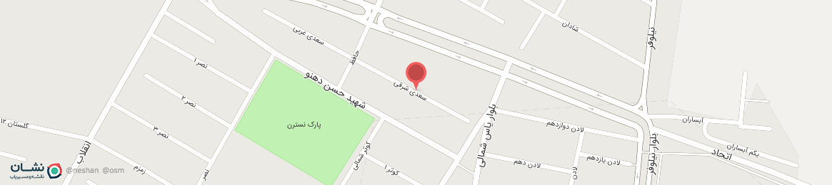 عکس خیابان سعدی شرقی کرج