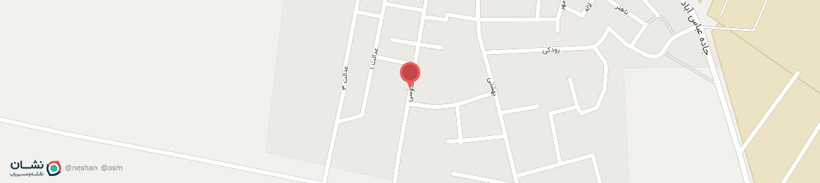 عکس خیابان قدوسی عباس آباد علاقبند