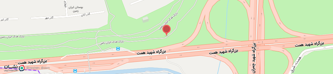 عکس پیاده‌راه پارک فدک ایران زمین تهران