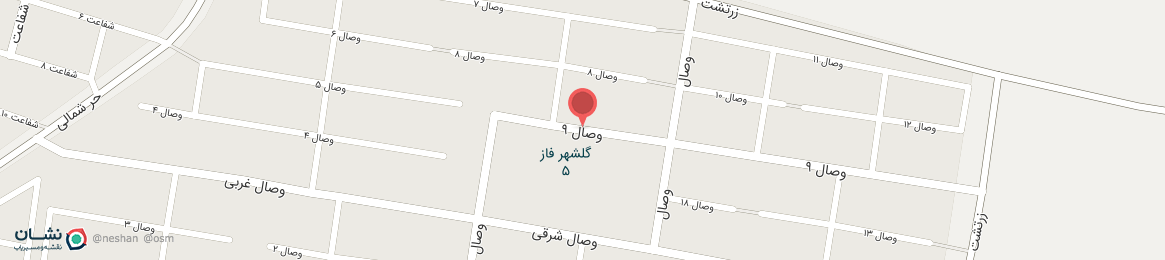 عکس خیابان وصال 9 زنجان