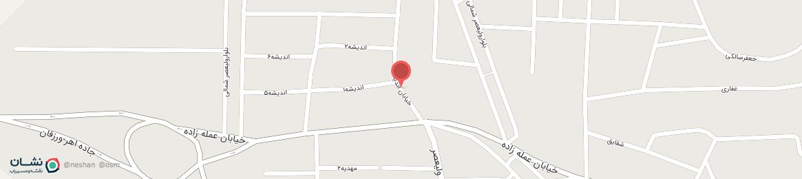 عکس خیابان اندیشه اهر