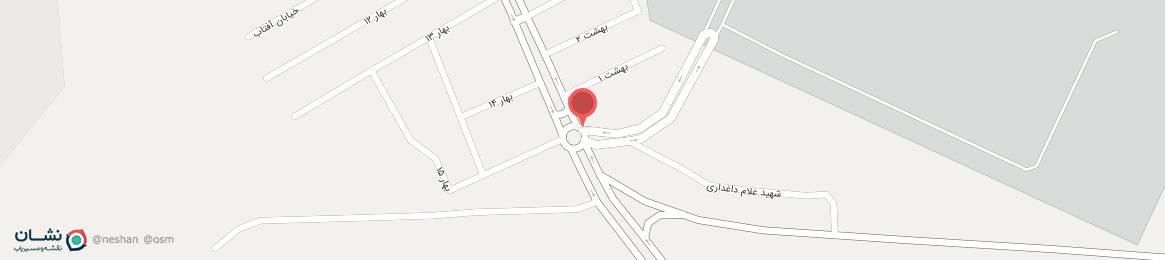 عکس میدان فرودگاه جم