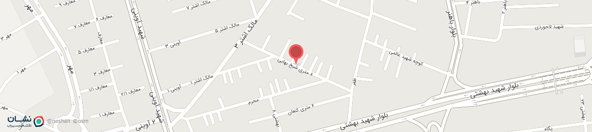 عکس خیابان 8 متری شیخ بهایی ساوه