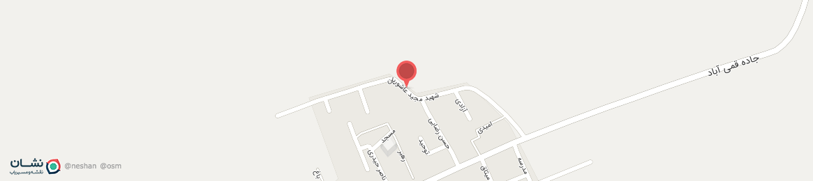 عکس خیابان شهید مجید عاشوریان قمی آباد