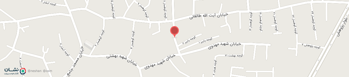 عکس خیابان بوعلی سینای جنوبی نور