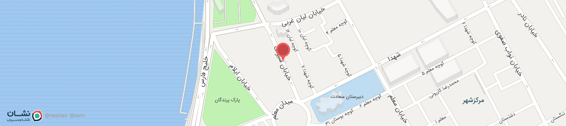 عکس خیابان سیراف بوشهر