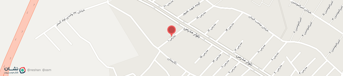 عکس خیابان مدرس 1 اسفراین