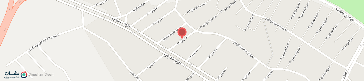 عکس خیابان مدرس 18 اسفراین