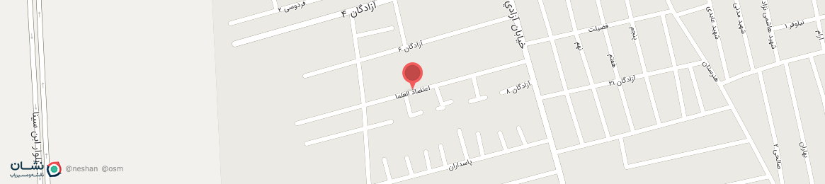 عکس خیابان اعتضاد العلما آمل