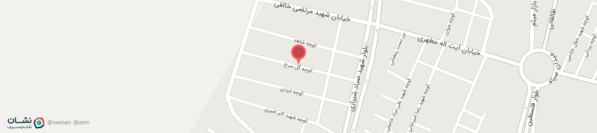 عکس خیابان گل سرخ سنقر