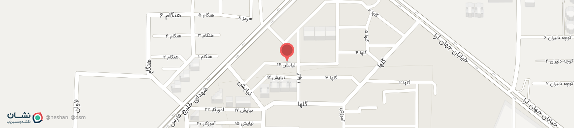 عکس کوچه نیایش 14 بندرعباس