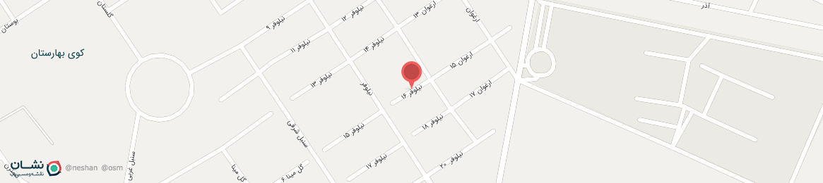 عکس خیابان نیلوفر 16 گنبدکاوس