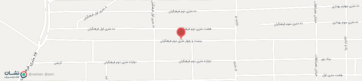 عکس خیابان بیست و چهار متری دوم فرهنگیان کرمانشاه