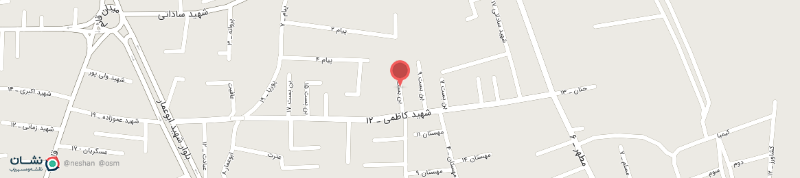 عکس خیابان بن‌بست 11 بهشهر