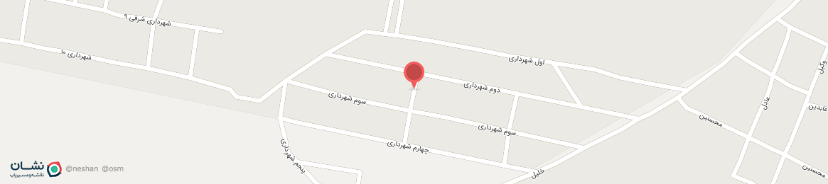 عکس خیابان سوم تعاونی مسکن شهرداری اهواز