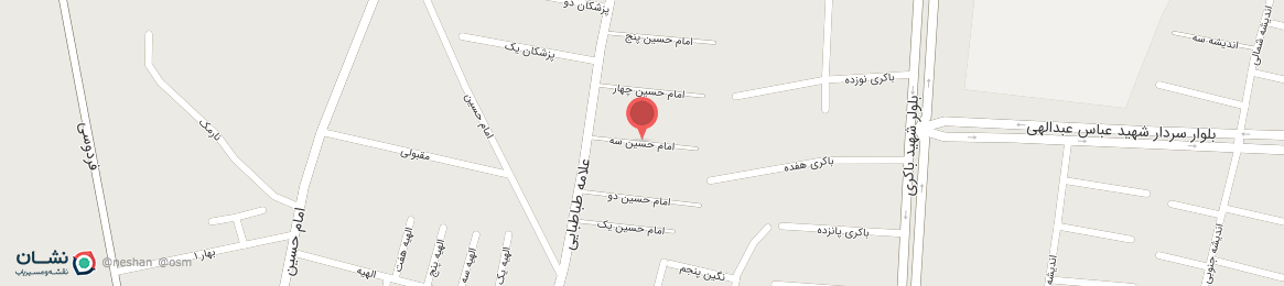 عکس خیابان امام حسین سه مرند