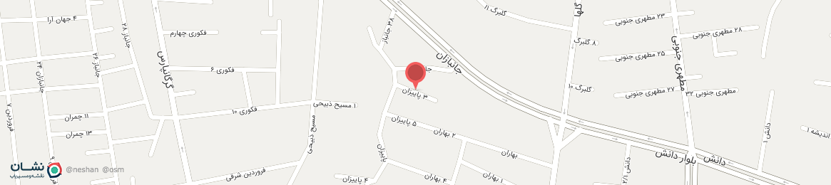 عکس خیابان 3 پاییزان گرگان