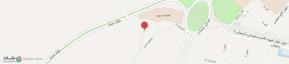 عکس خیابان مجتمع دامان جهرم - شیراز