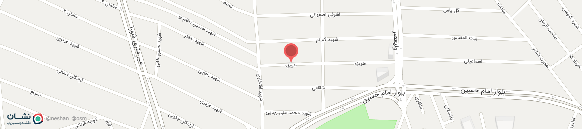 عکس خیابان هویزه شهرقدس