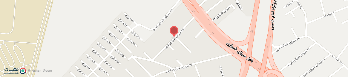 عکس خیابان 25 میرزای شیرازی غربی