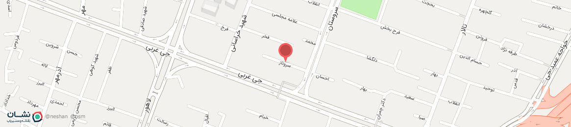 عکس خیابان سروناز اصفهان