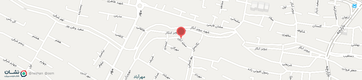 عکس خیابان محله آبان اصفهان