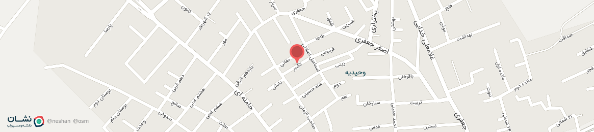 عکس خیابان تکبیر وحیدیه