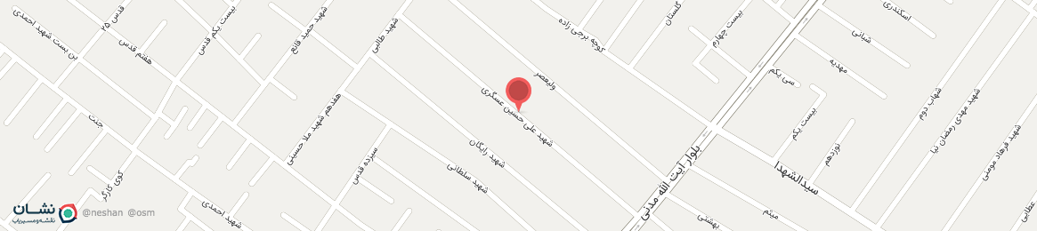 عکس خیابان شهید علی حسین عسگری یزد