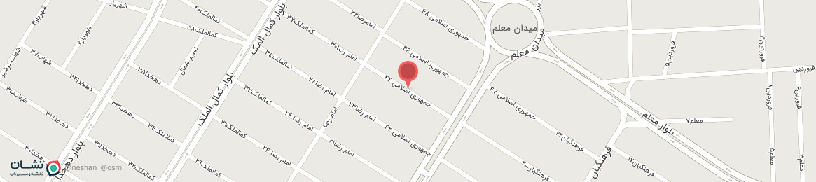 عکس خیابان جمهوری اسلامی 44 کاشمر