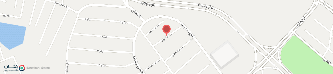 عکس خیابان مدرسه نهم تبریز