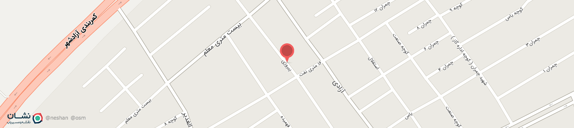 عکس خیابان پیروزی آزادشهر