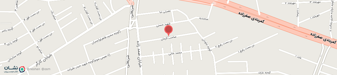 عکس خیابان صاحب الزمان خوی