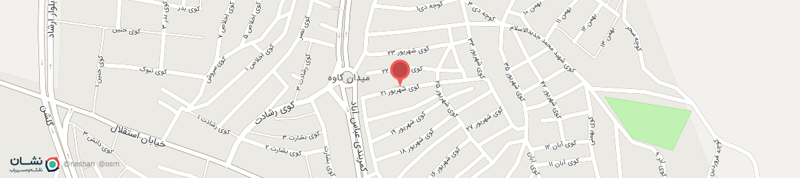 عکس خیابان کوی شهریور 21 سنندج