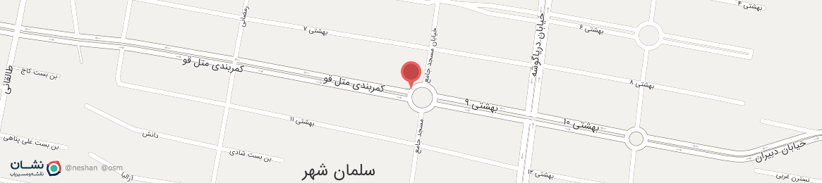 عکس میدان شهید ابراهیم جهانبین سلمان شهر