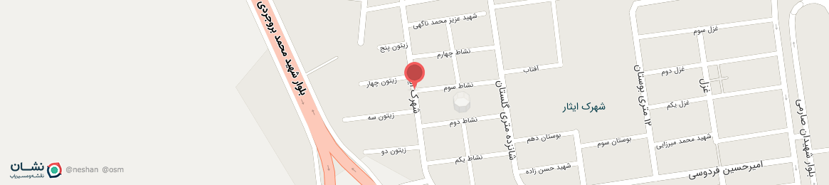 عکس خیابان شهرک ایثار بروجرد