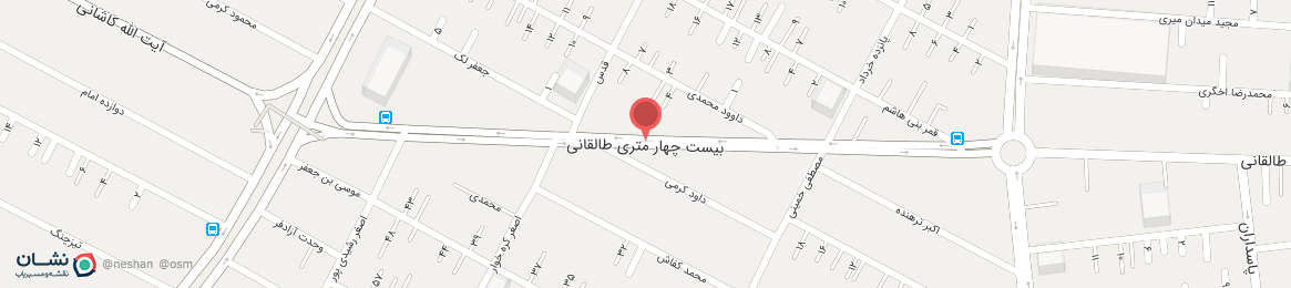 عکس خیابان بیست چهار متری طالقانی باقرشهر
