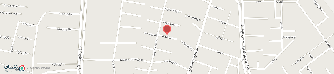 عکس خیابان اندیشه نه مرند